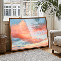 Coral Skies At Dusk