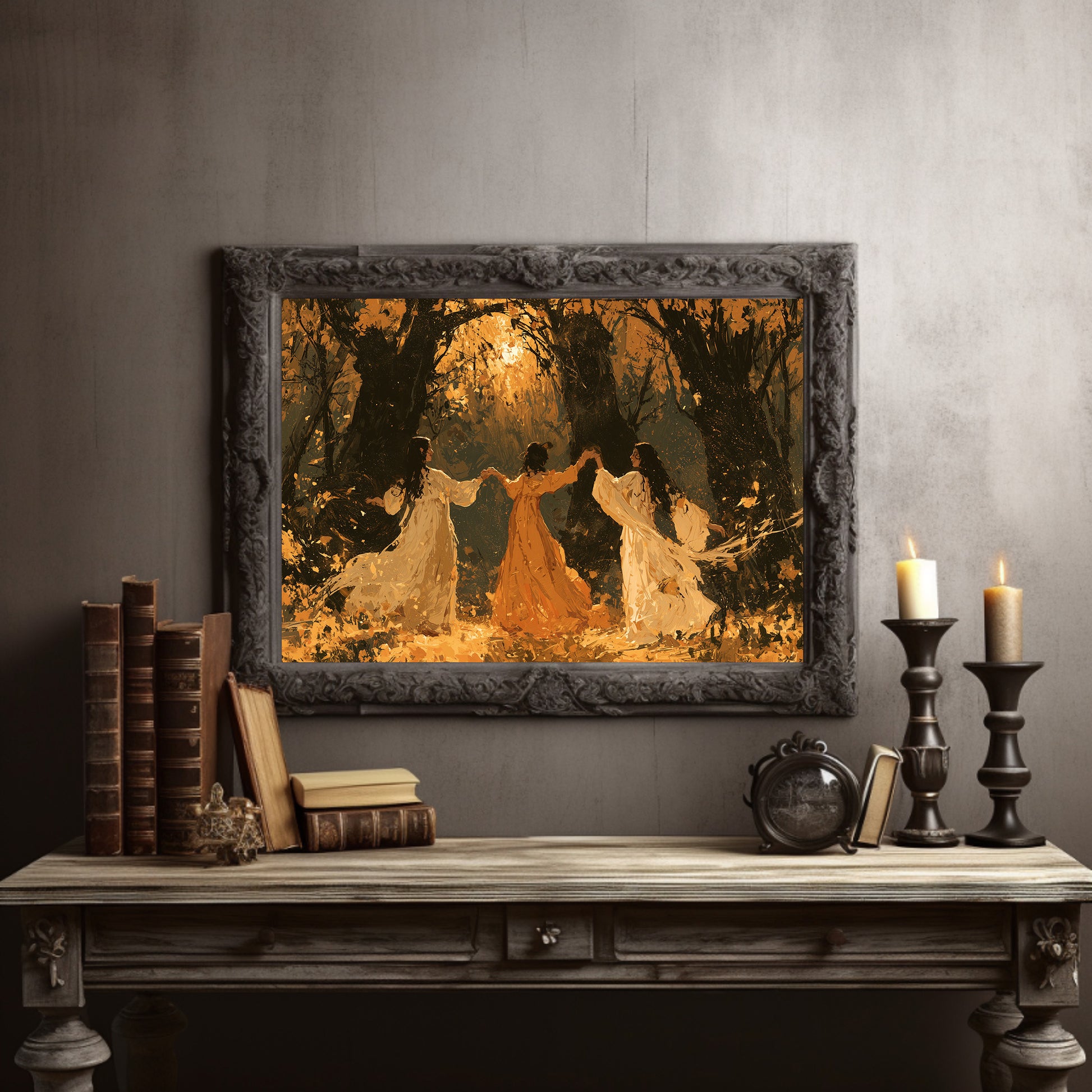 Golden Wood Dancing Circle