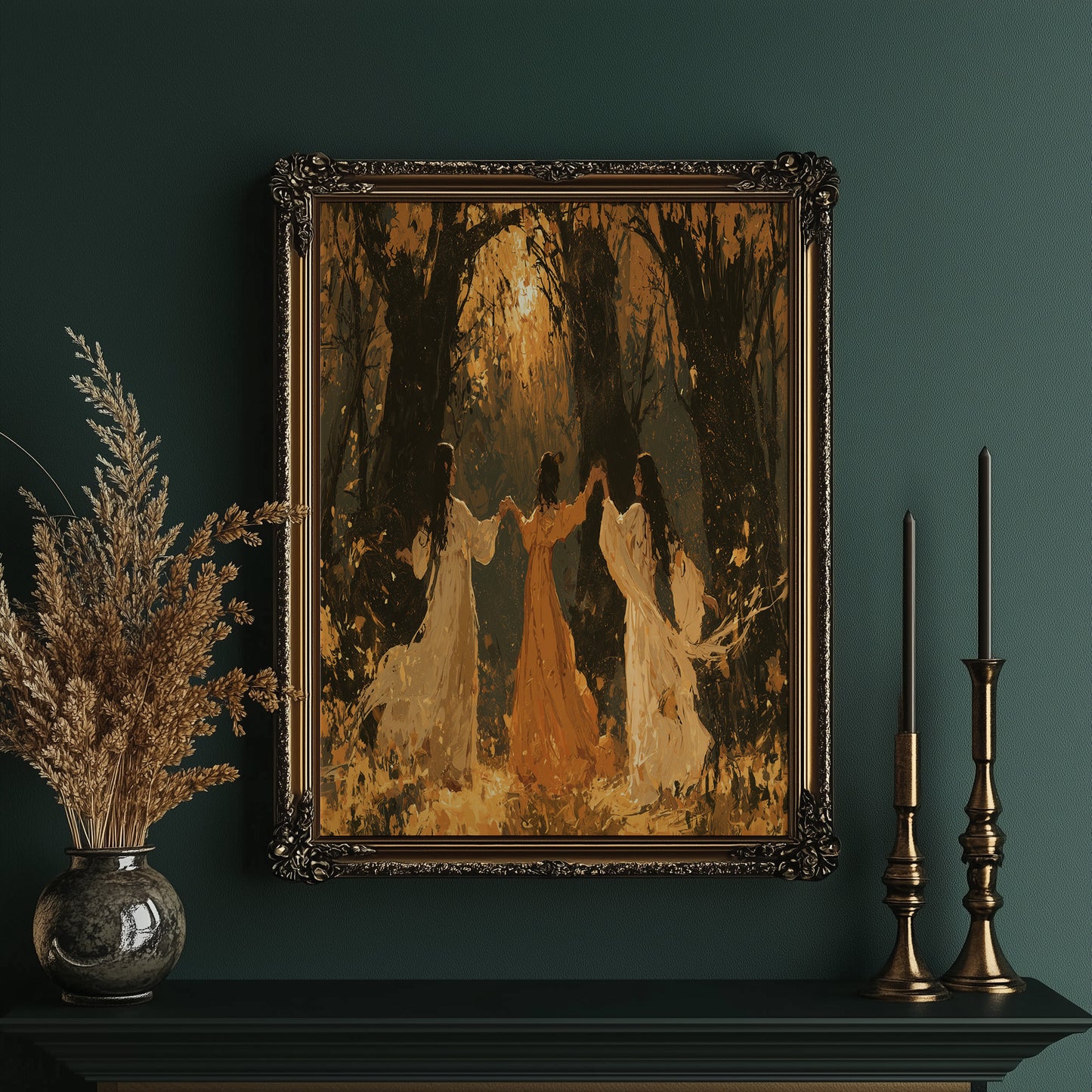 Dancers in the Golden Wood