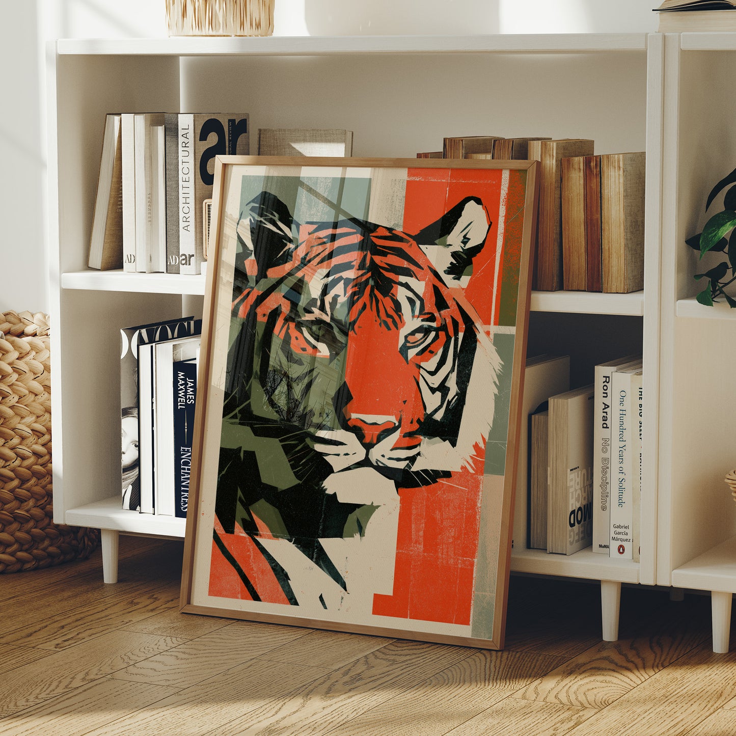 Tiger in Two Tones
