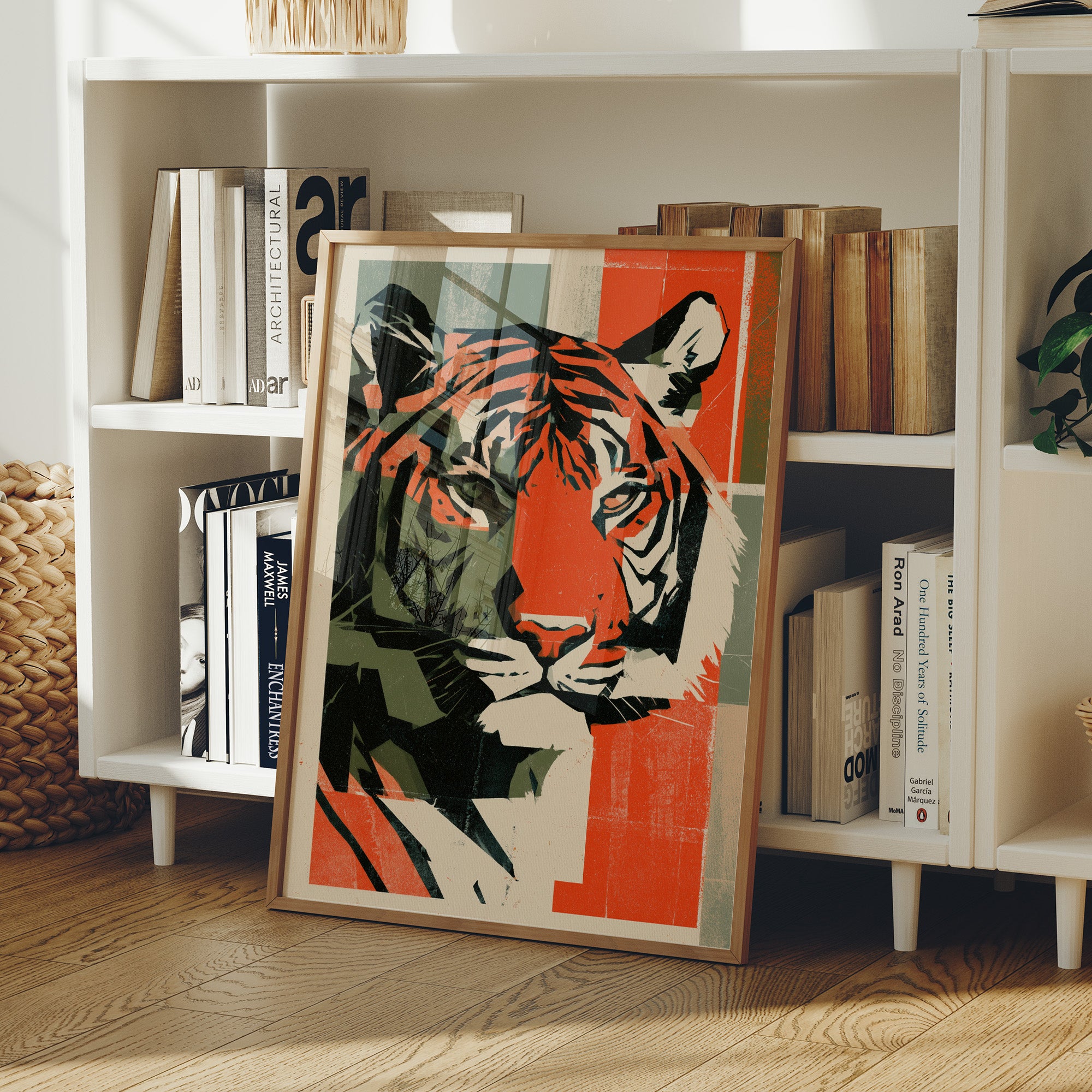 Tiger in Two Tones