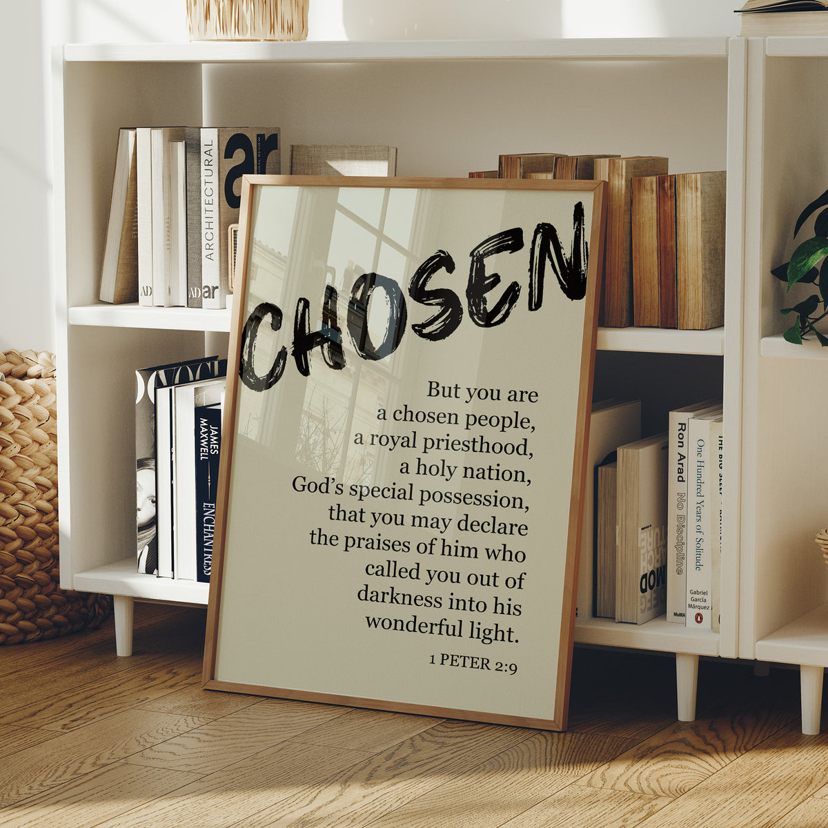 Chosen: Brushstroke Scripture Art
