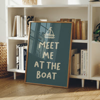 Meet Me at the Boat, Sailboat Icon