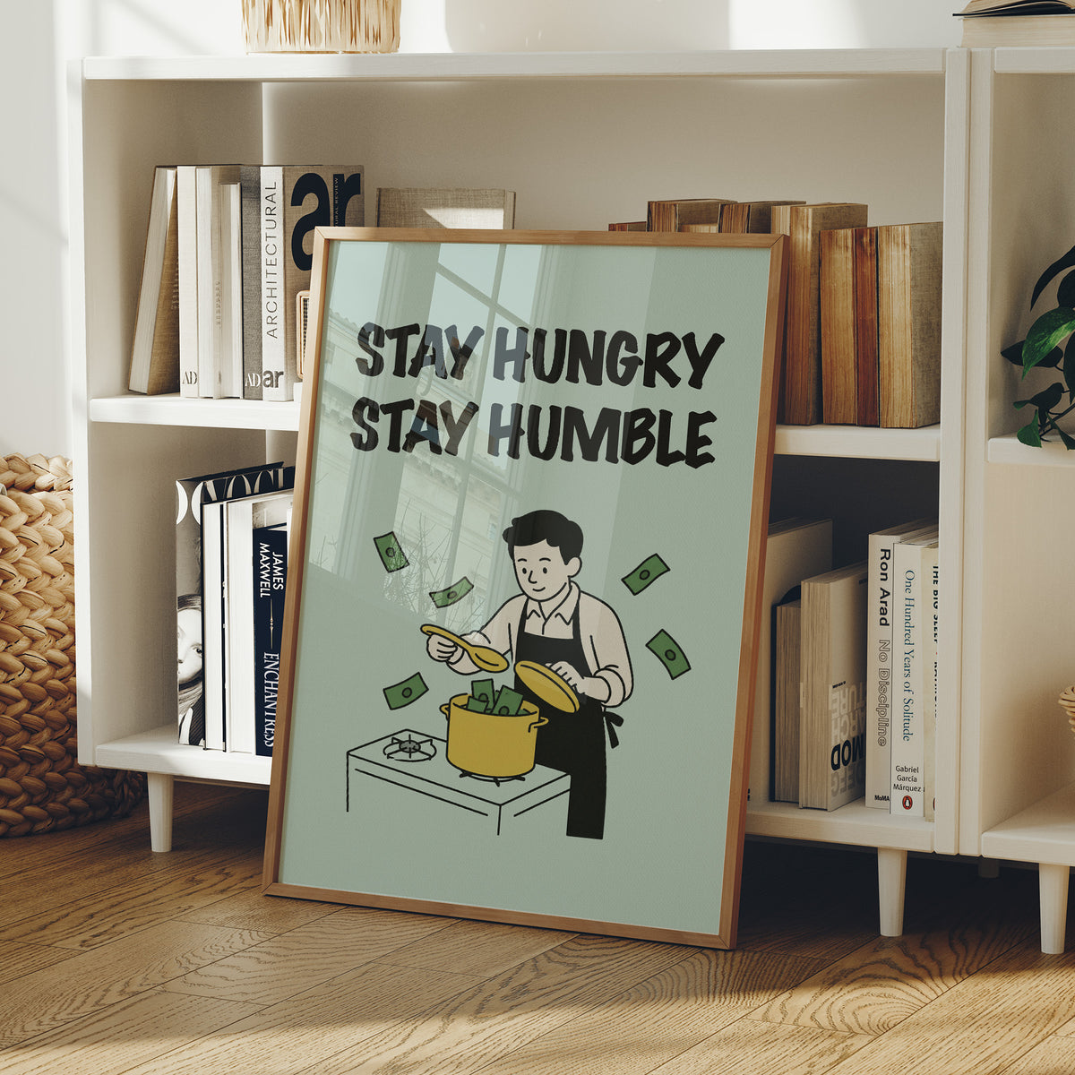 Stay Hungry Stay Humble Hustle Art