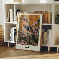 Jay Among the Wildflowers
