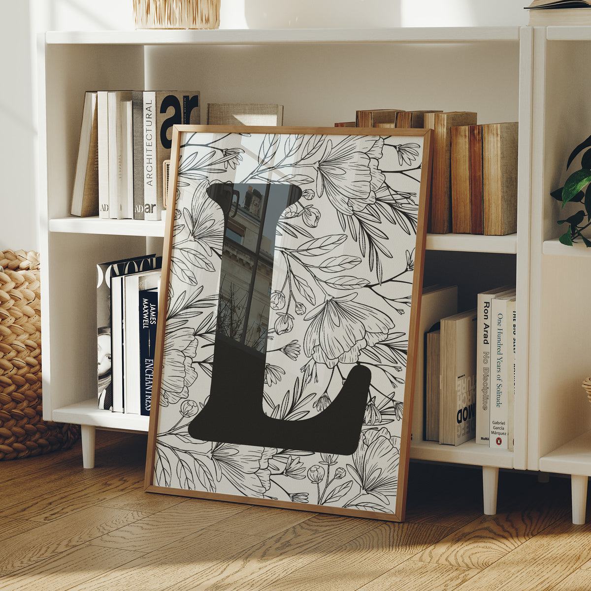 Botanical Letter L Monogram
