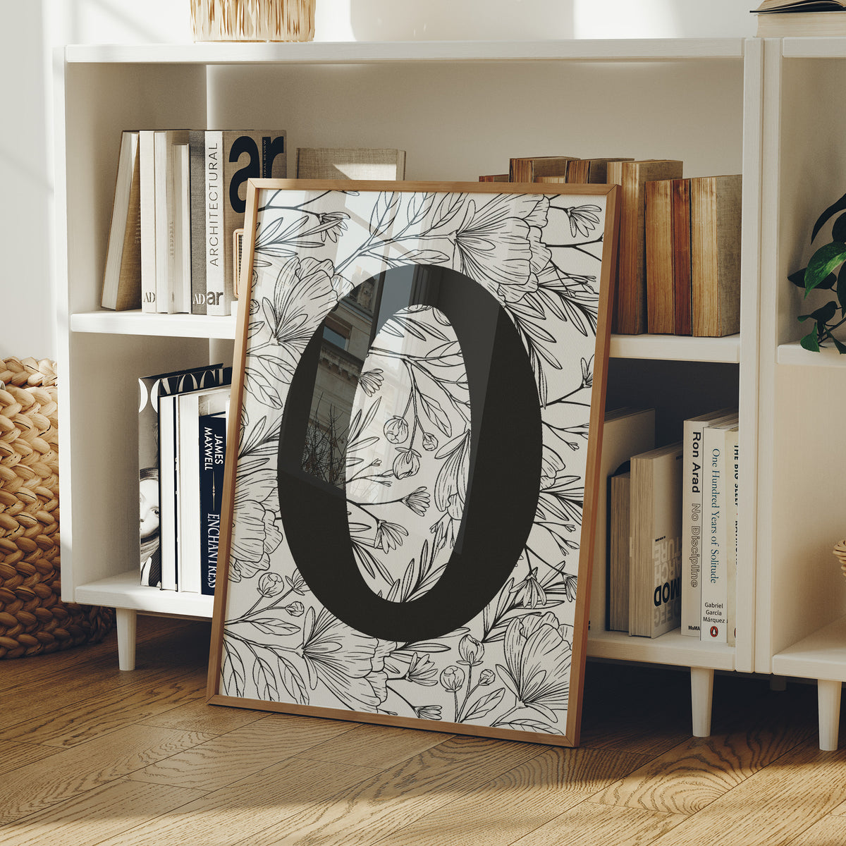 Botanical Letter O Monogram