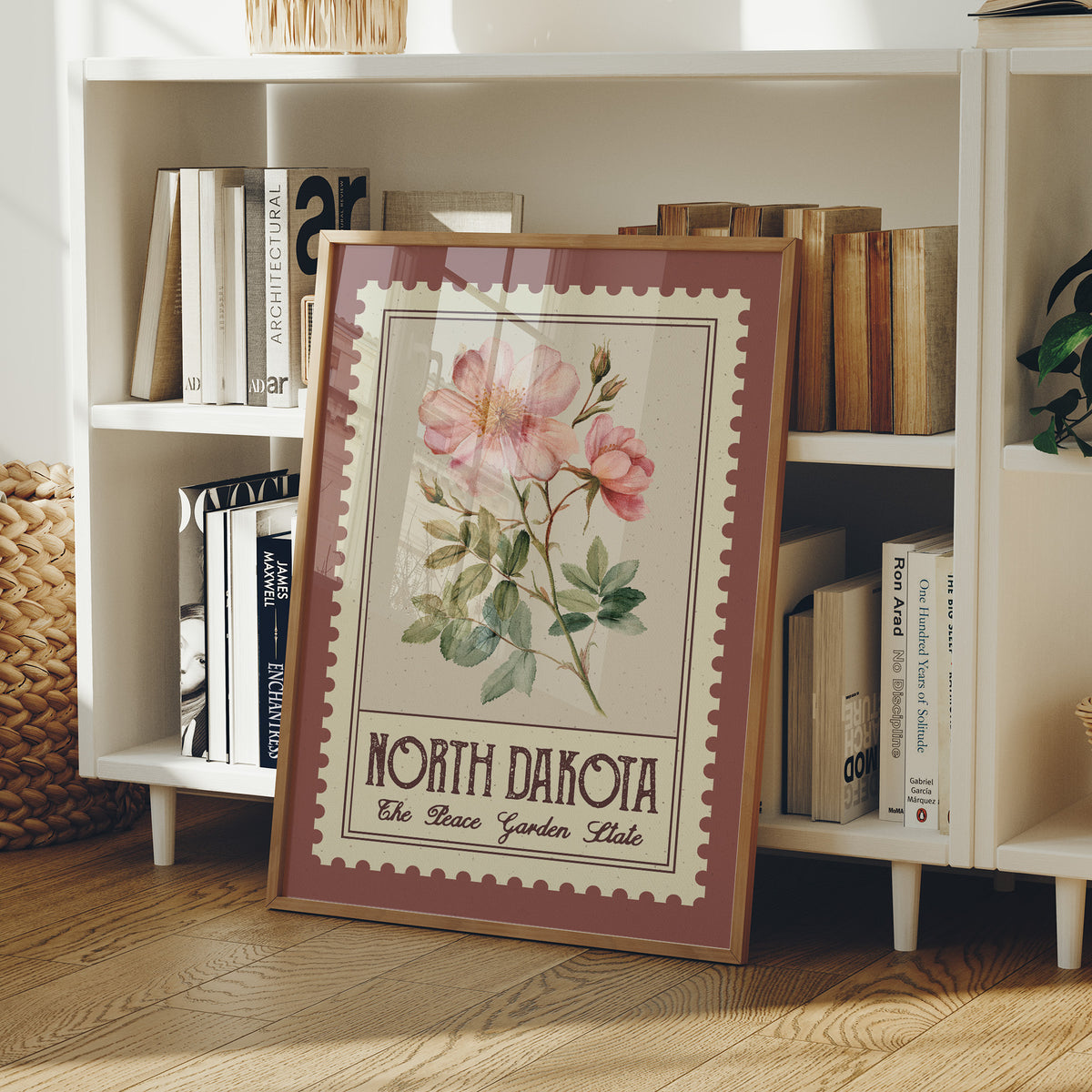 Wild Prairie Rose Keeps the Peace