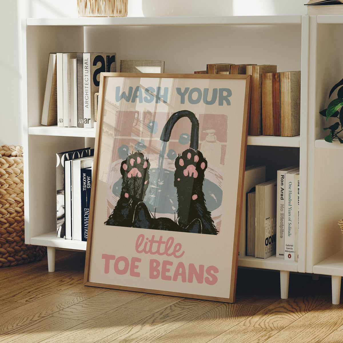 Hygiene Reminder, Paws Up Edition