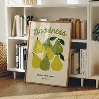 Goodness Beyond Com-Pear-Ison