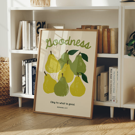 Goodness Beyond Com-Pear-Ison