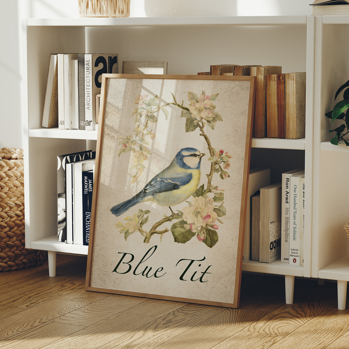 Blue-Blooded Among the Blossoms