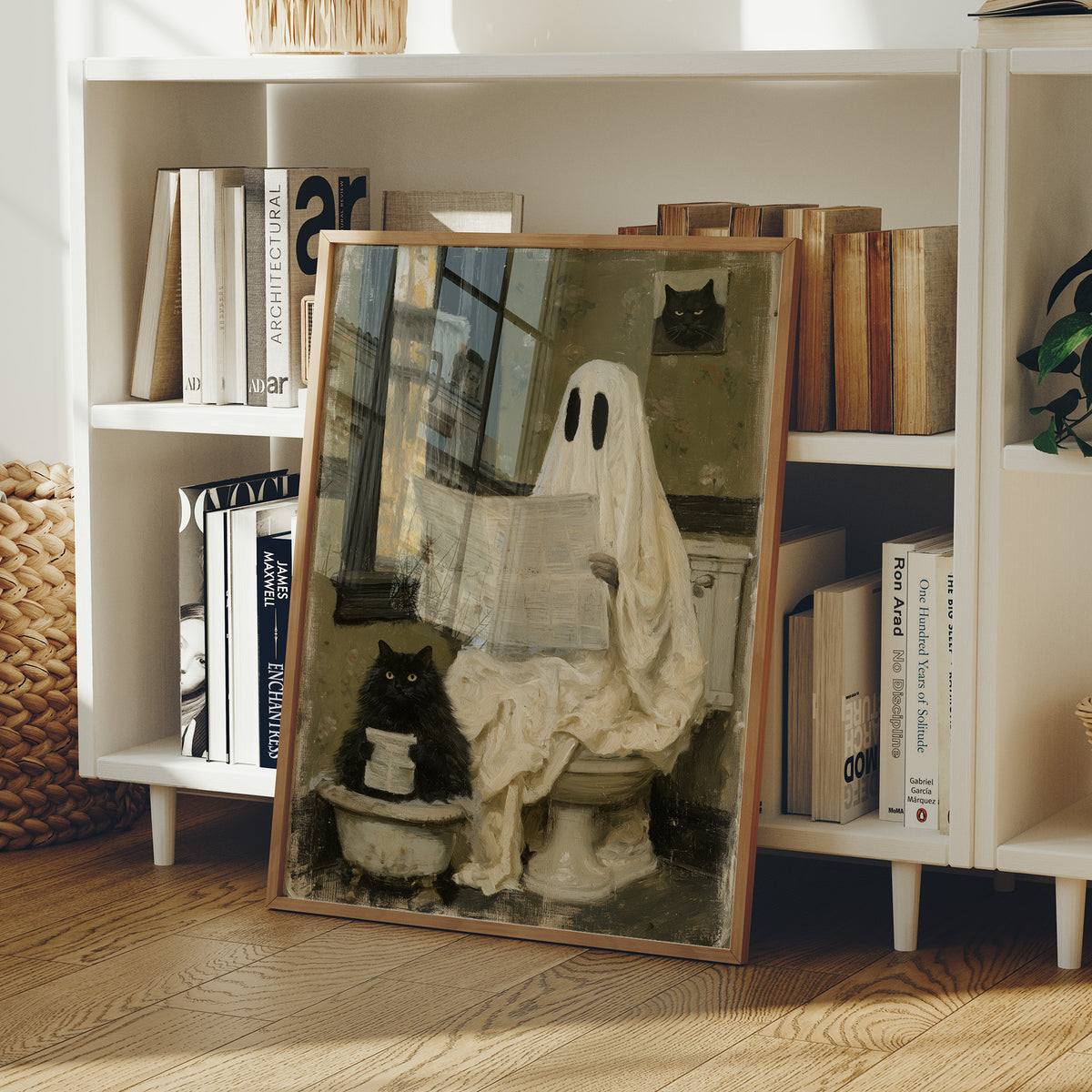 Boo's Morning Paper Routine