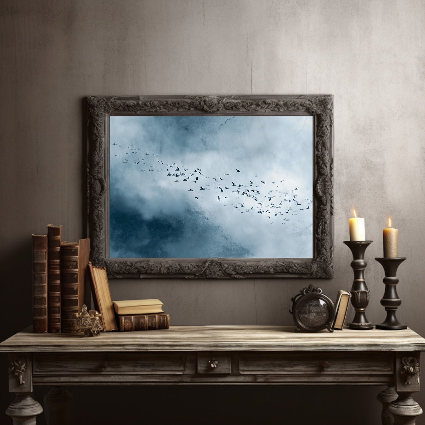 Flock Through the Quiet Sky