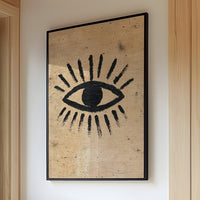 Watchful Sun in Ink