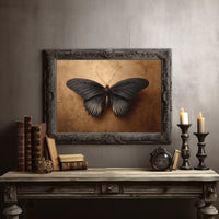 Midnight Wings on Gold
