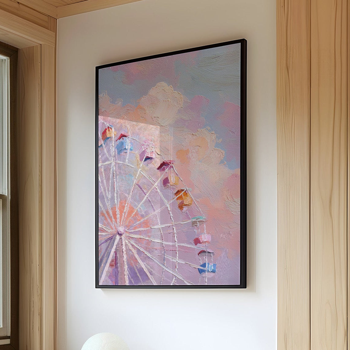Pastel Skies and Ferris Dreams