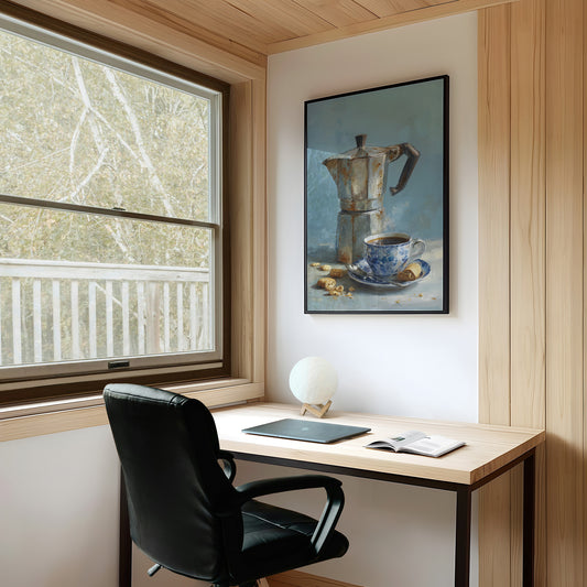 Morning Brew in Blue