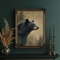 Silent Watch of the Forest Bear
