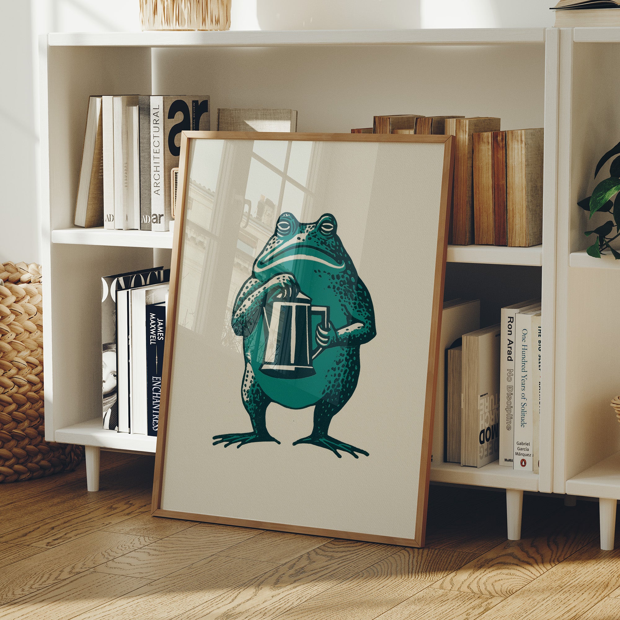 The Thoughtful Frog