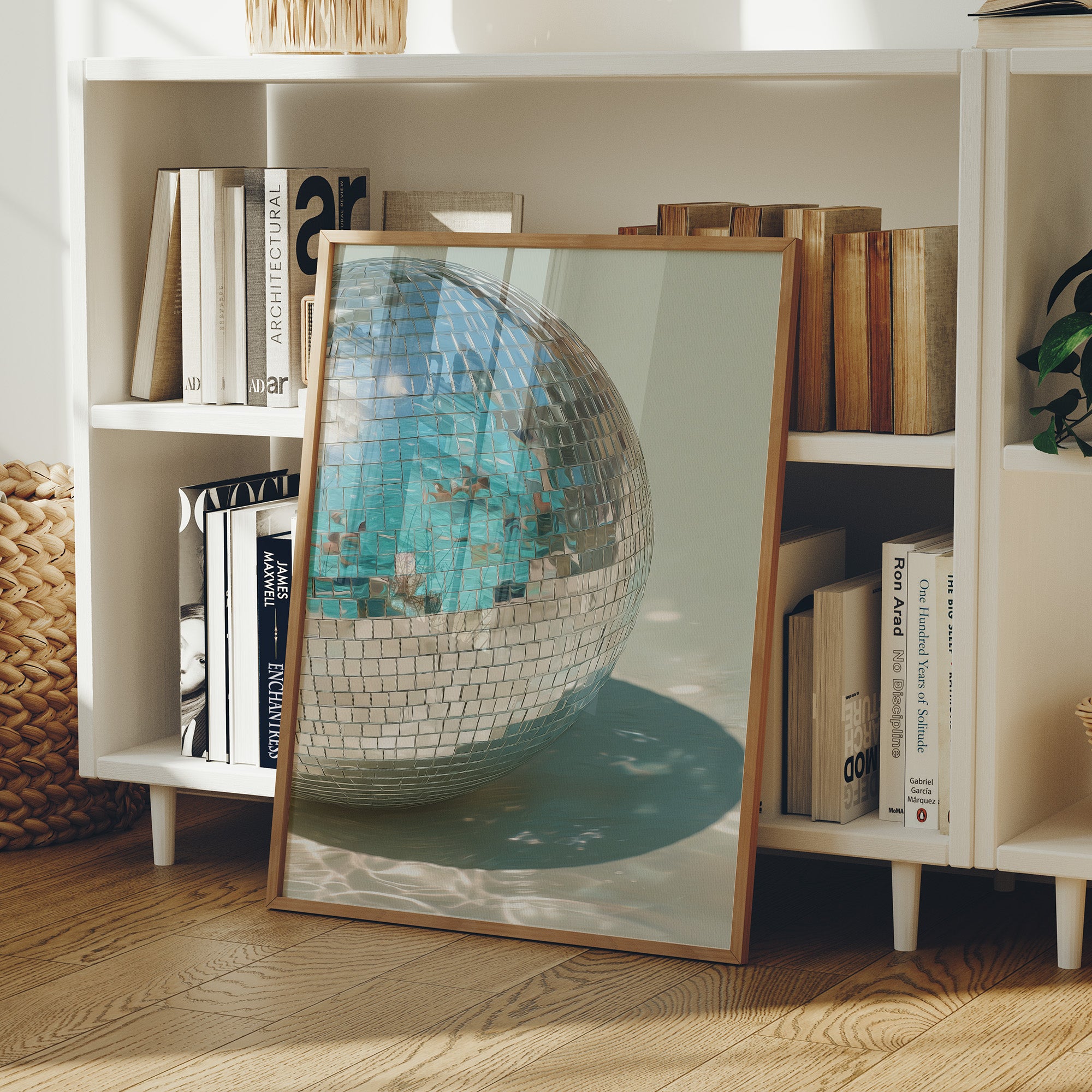 Reflections in Aqua Light