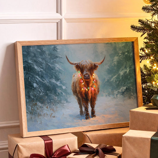 Holiday Glow in the Snow