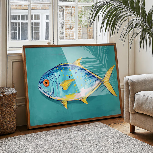 Blue Current in Sunlight