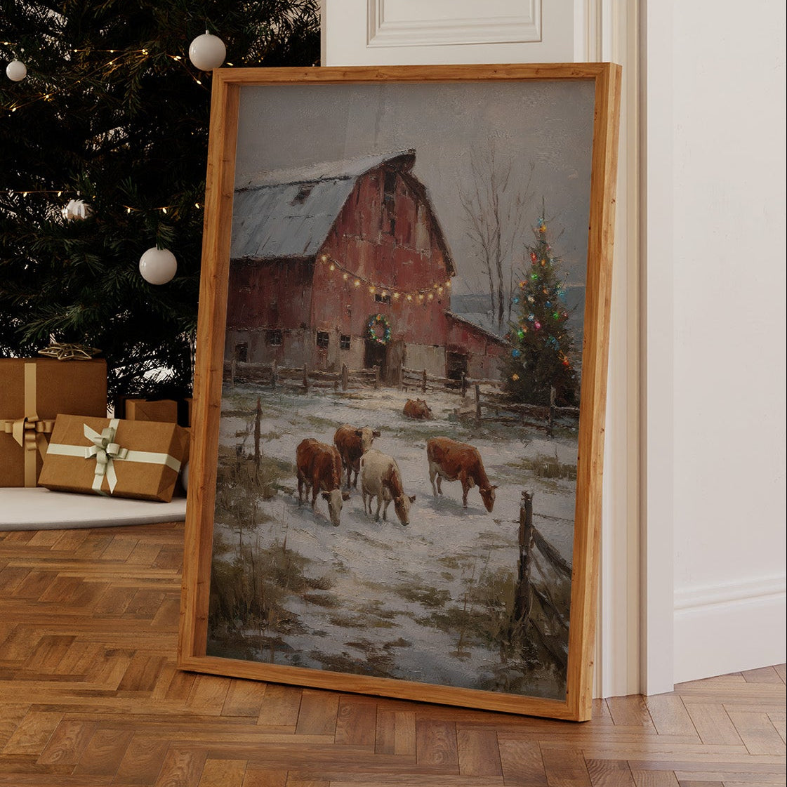 Christmas On The Quiet Farm