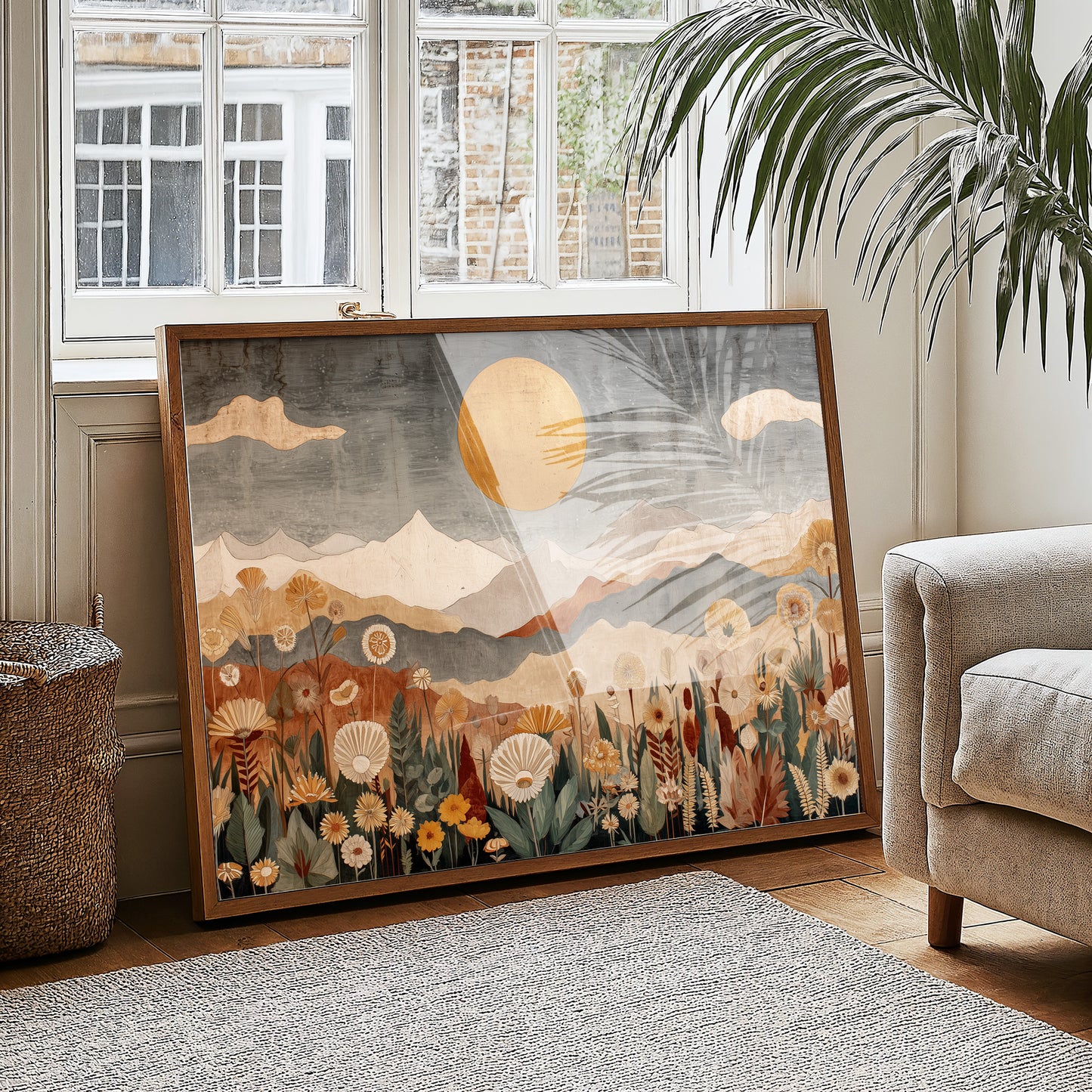 Golden Sun Over Quiet Peaks