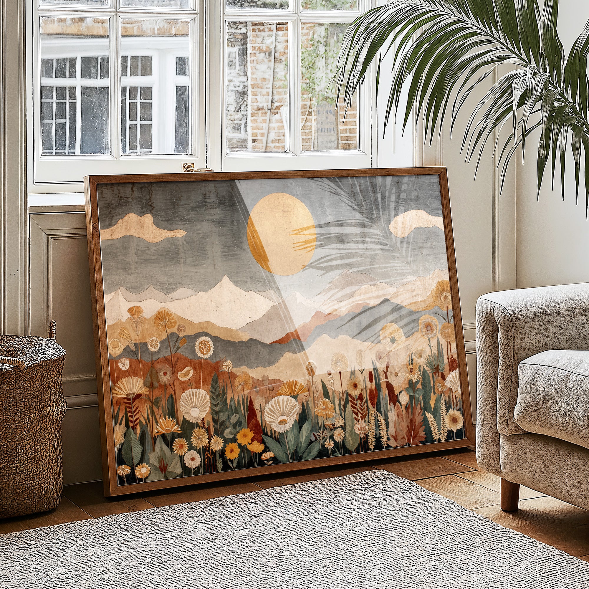 Golden Sun Over Quiet Peaks