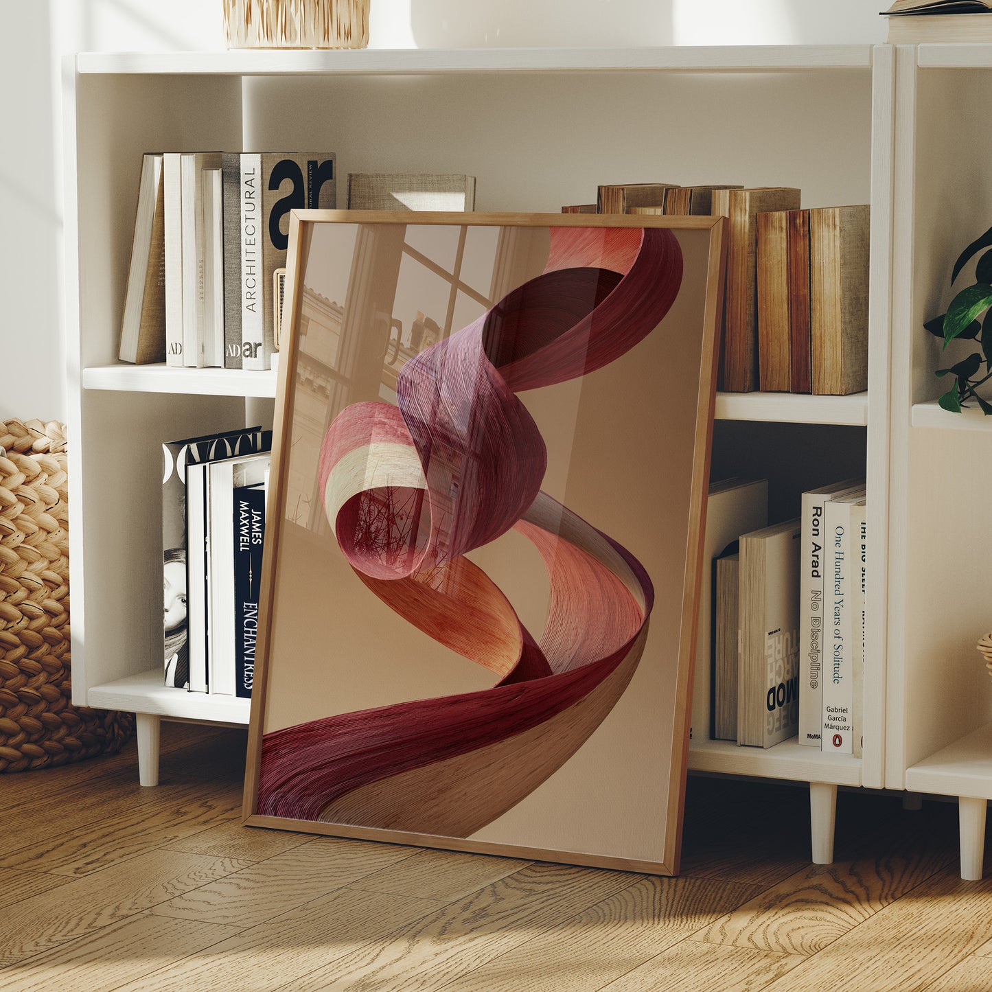 Ribbon Form In Quiet Motion