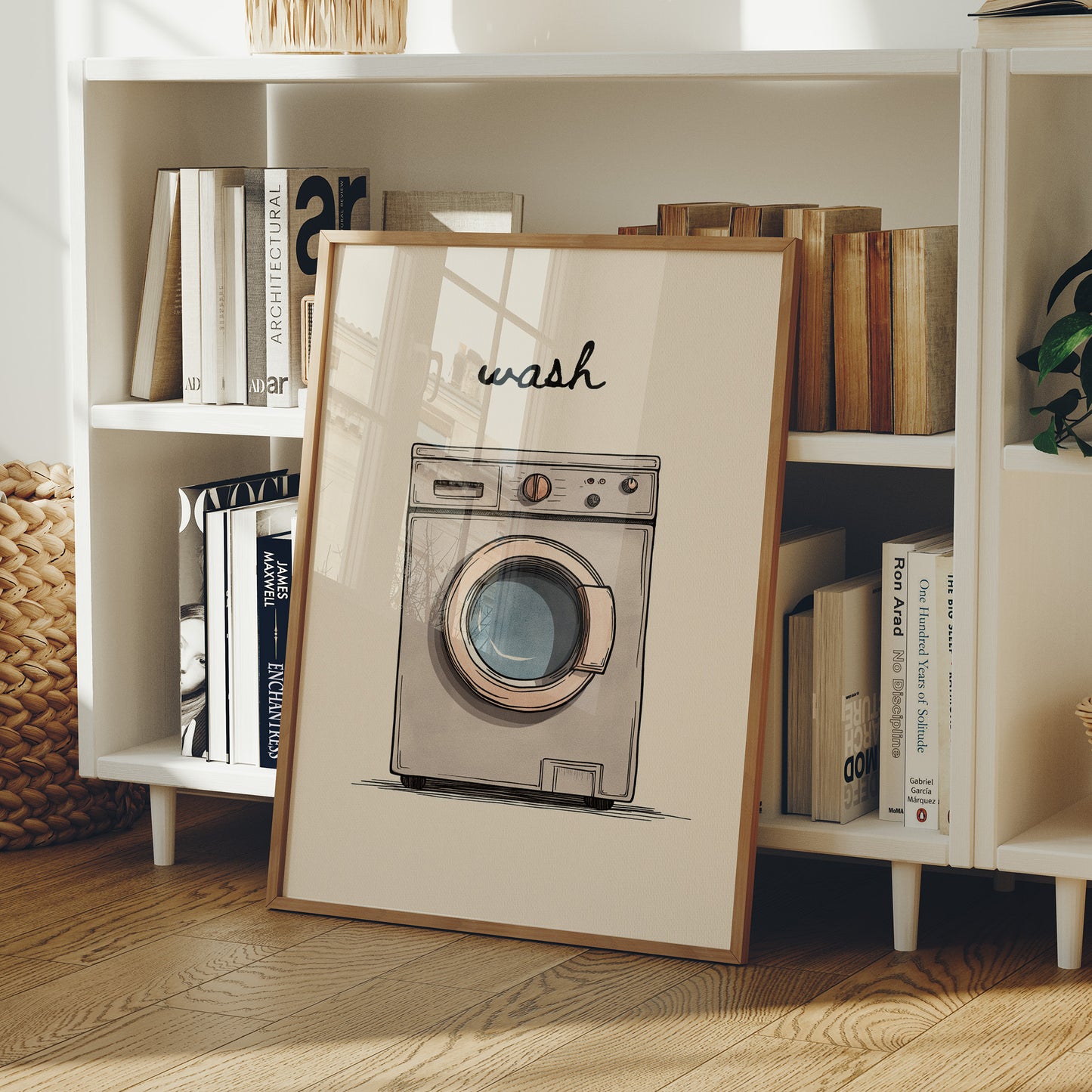 Wash In Simple Lines