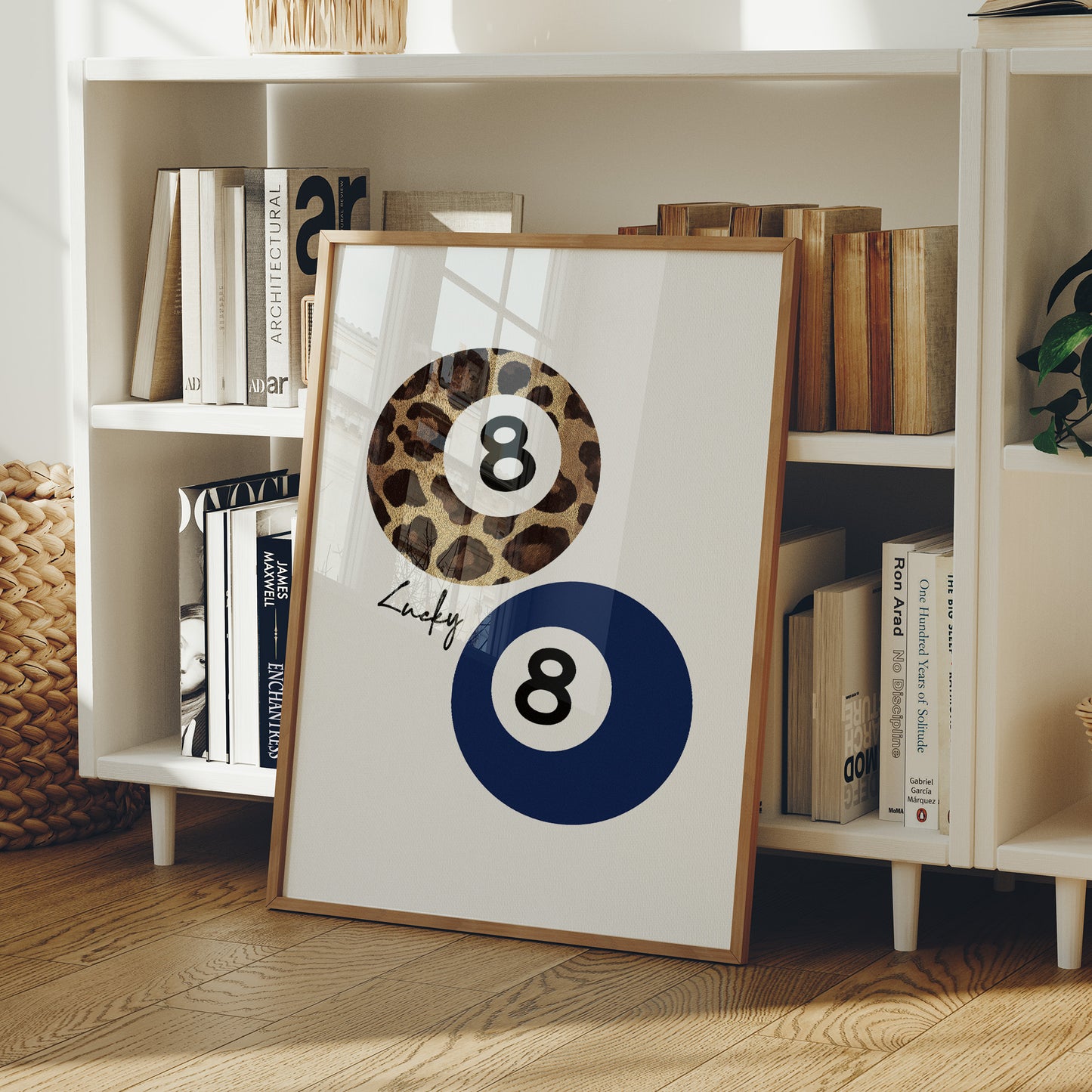 Lucky Eight in Leopard