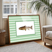 Striped Waters Quiet Catch