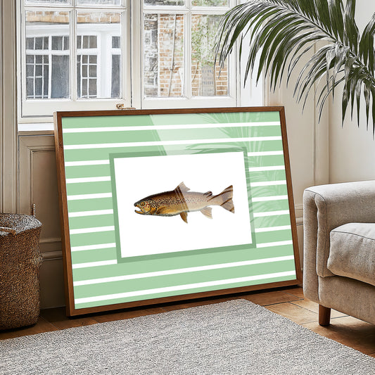 Striped Waters Quiet Catch