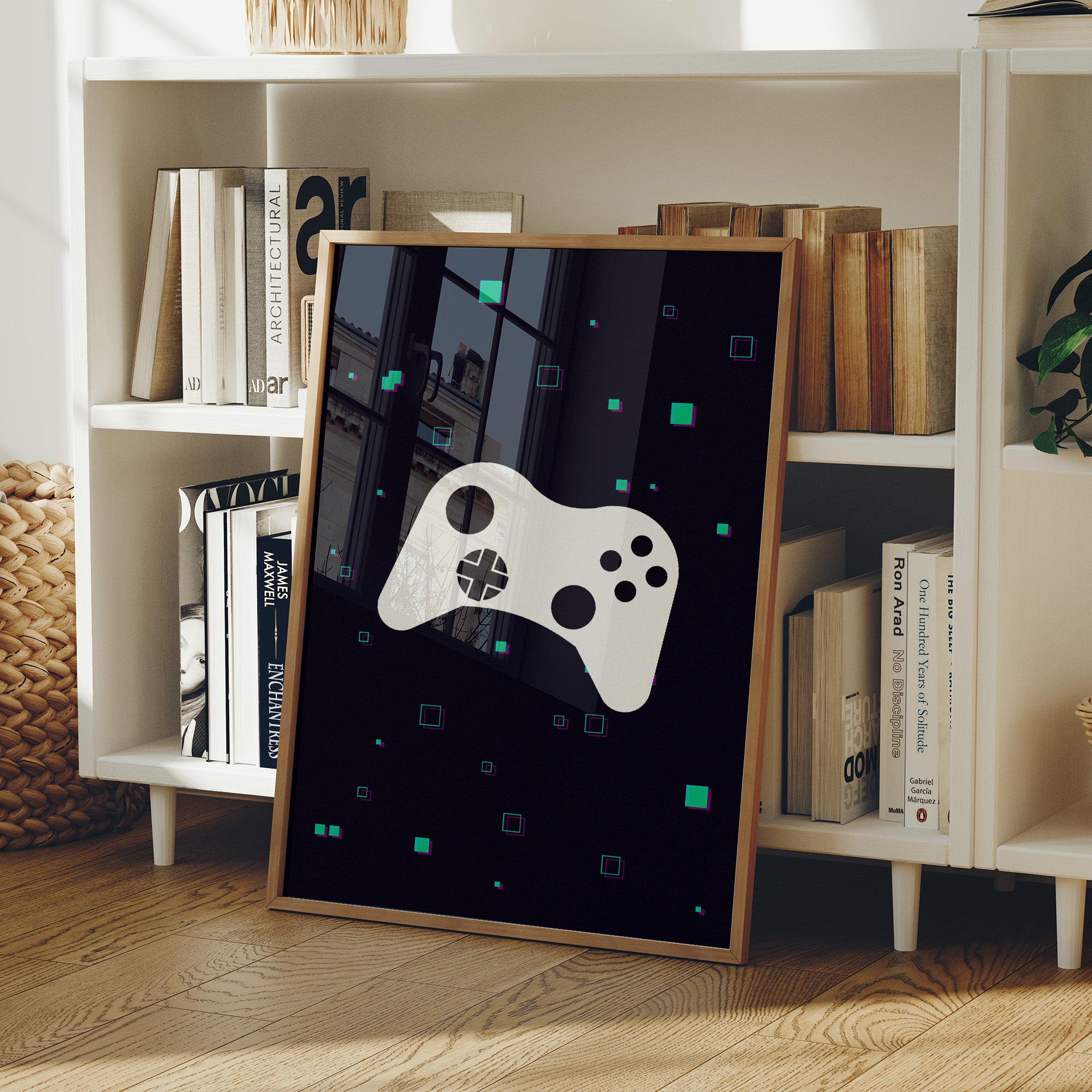 Minimal Gamer Controller Art