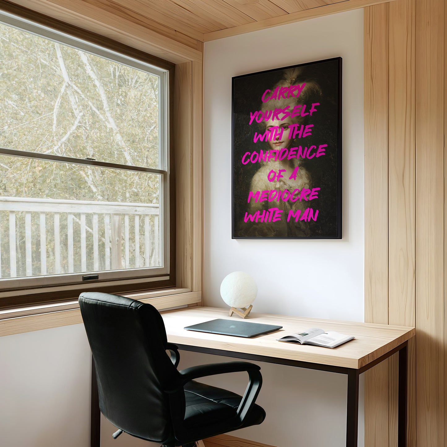 Carry Yourself With Confidence Art Print