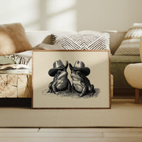 Two Toads at High Noon