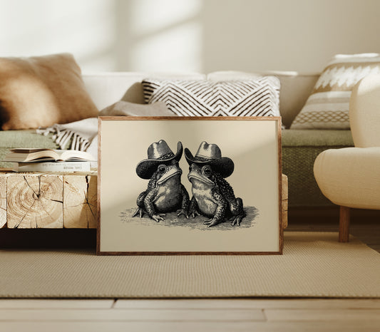 Two Toads at High Noon