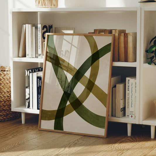 Olive Currents In Still Motion