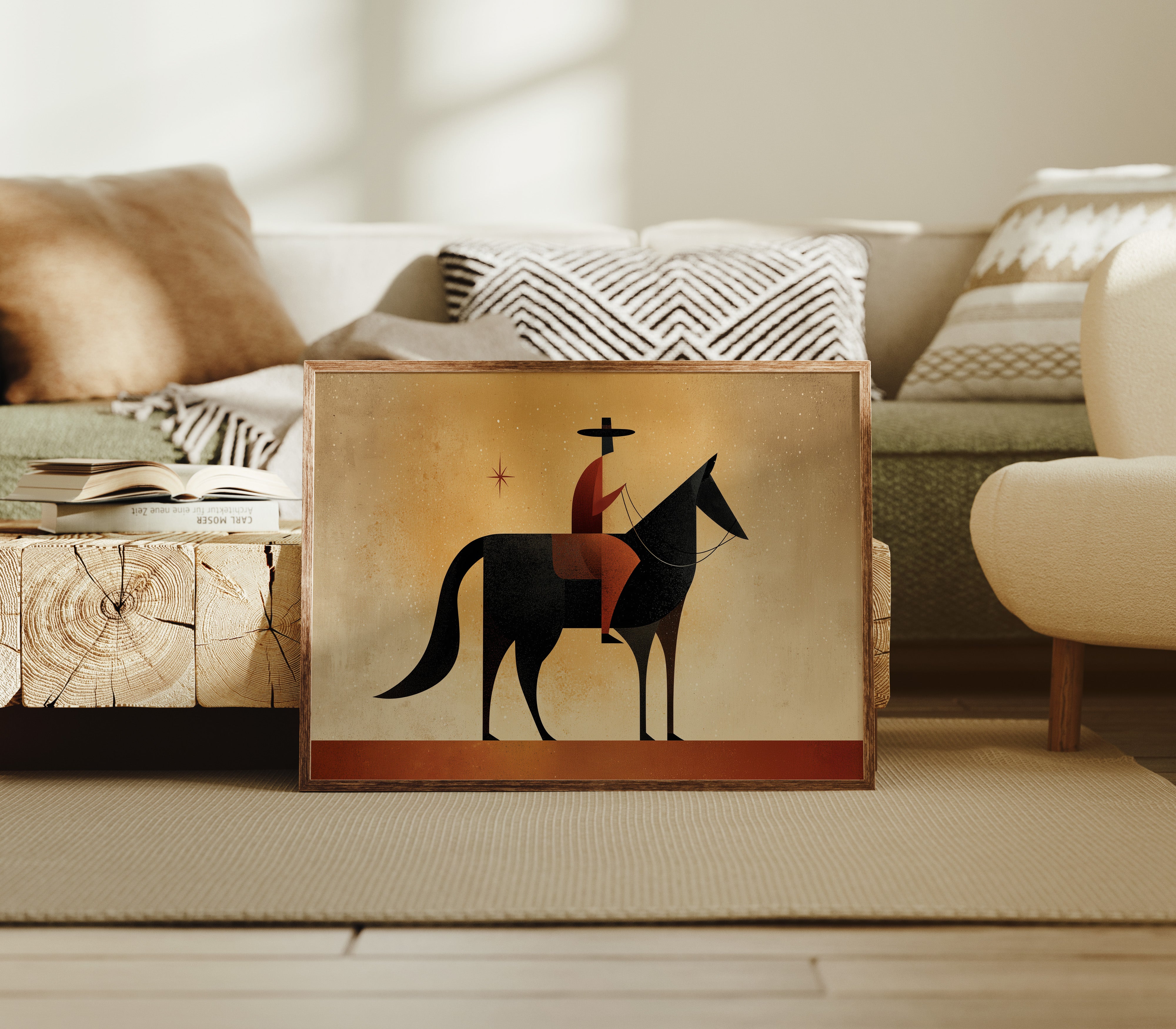 Mid Century Desert Rider