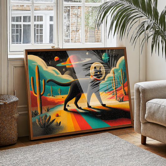 Cosmic Desert Cat