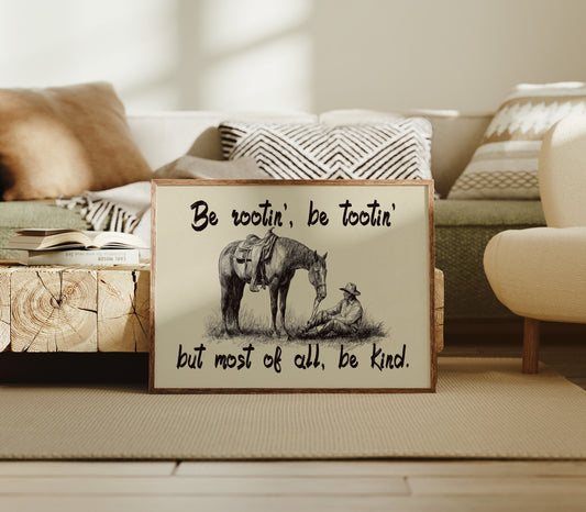 Be Rootin Be Tootin Be Kind