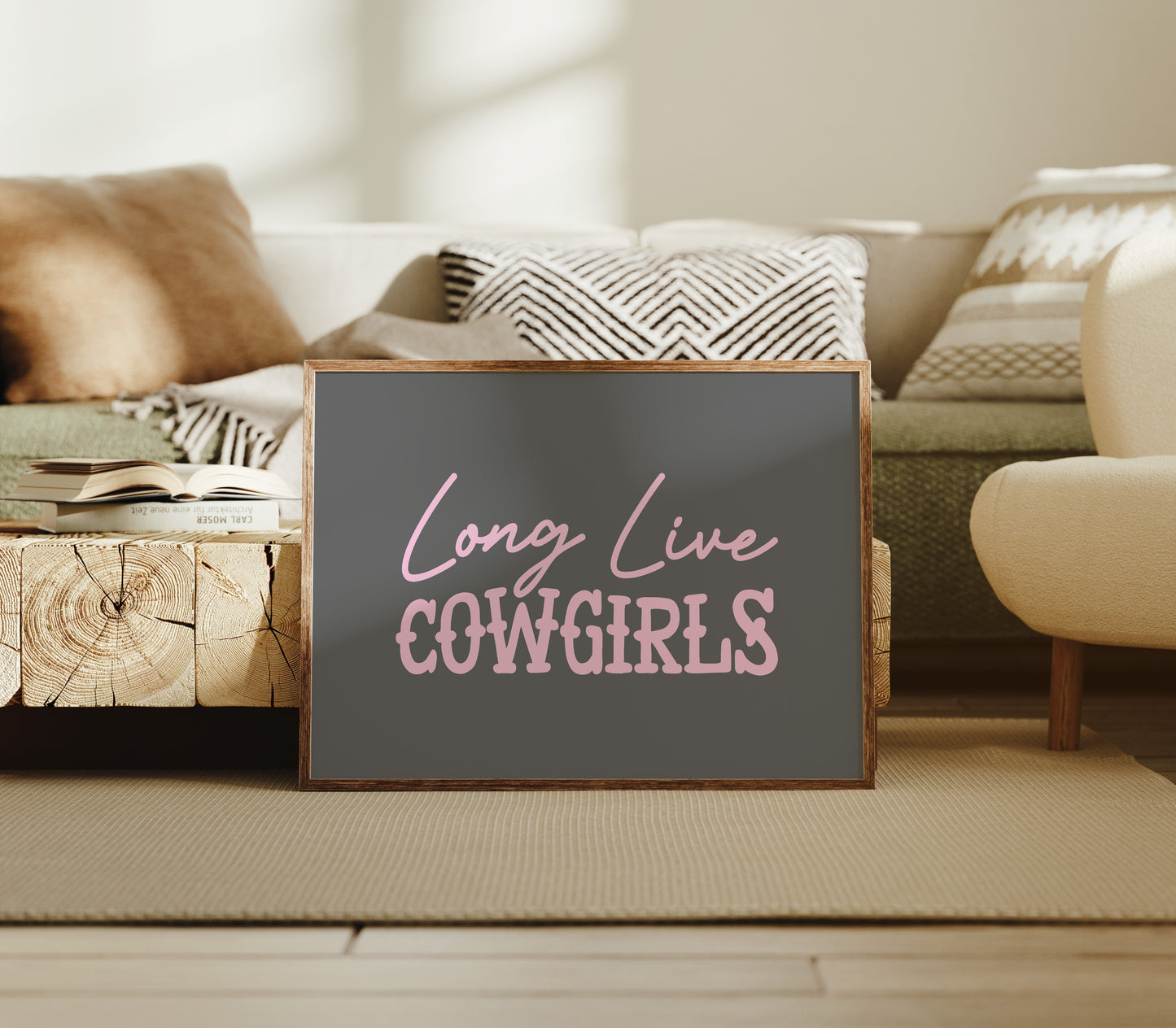 Long Live Cowgirls Western Wall Art