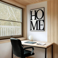 Bold Serif Home Typography Print