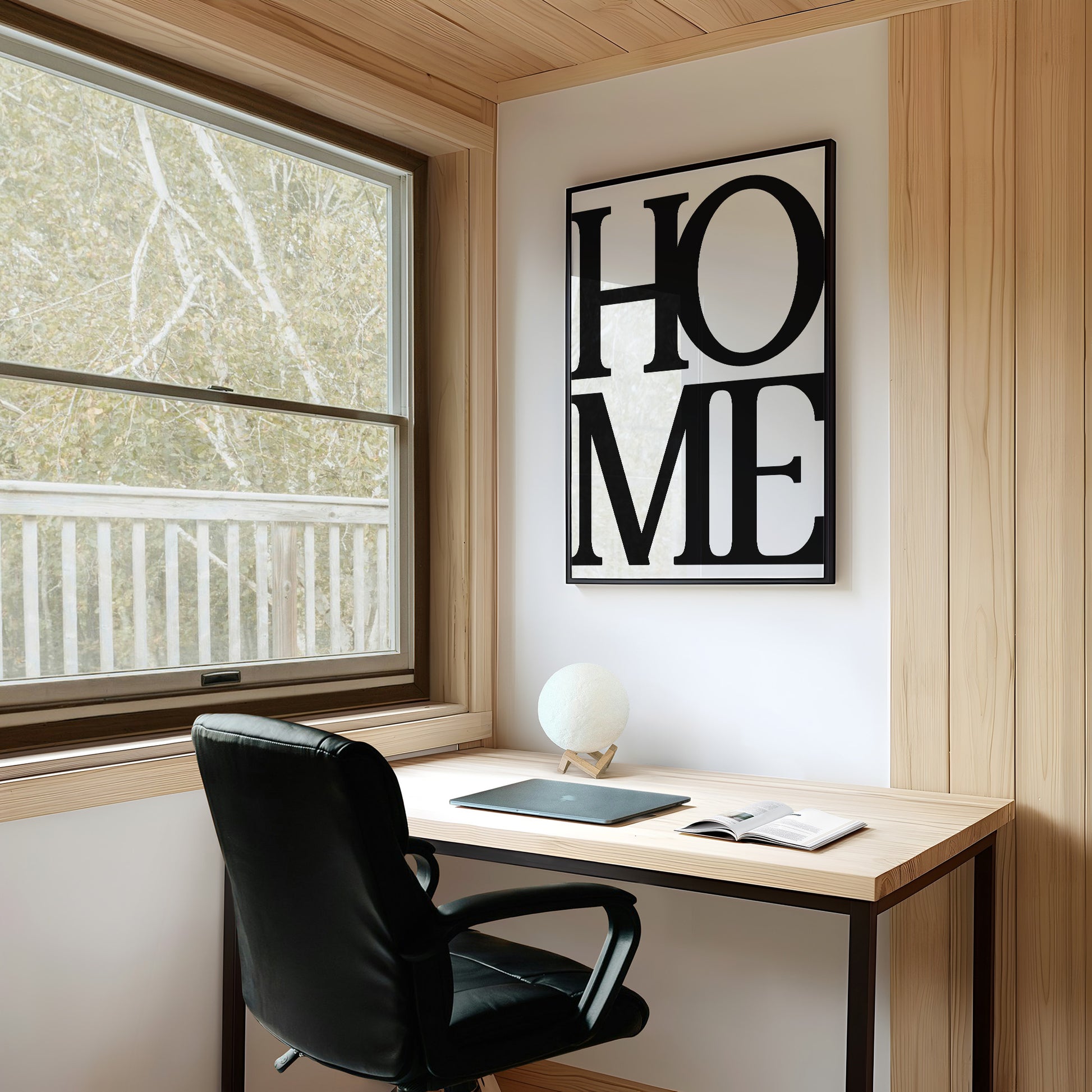 Bold Serif Home Typography Print