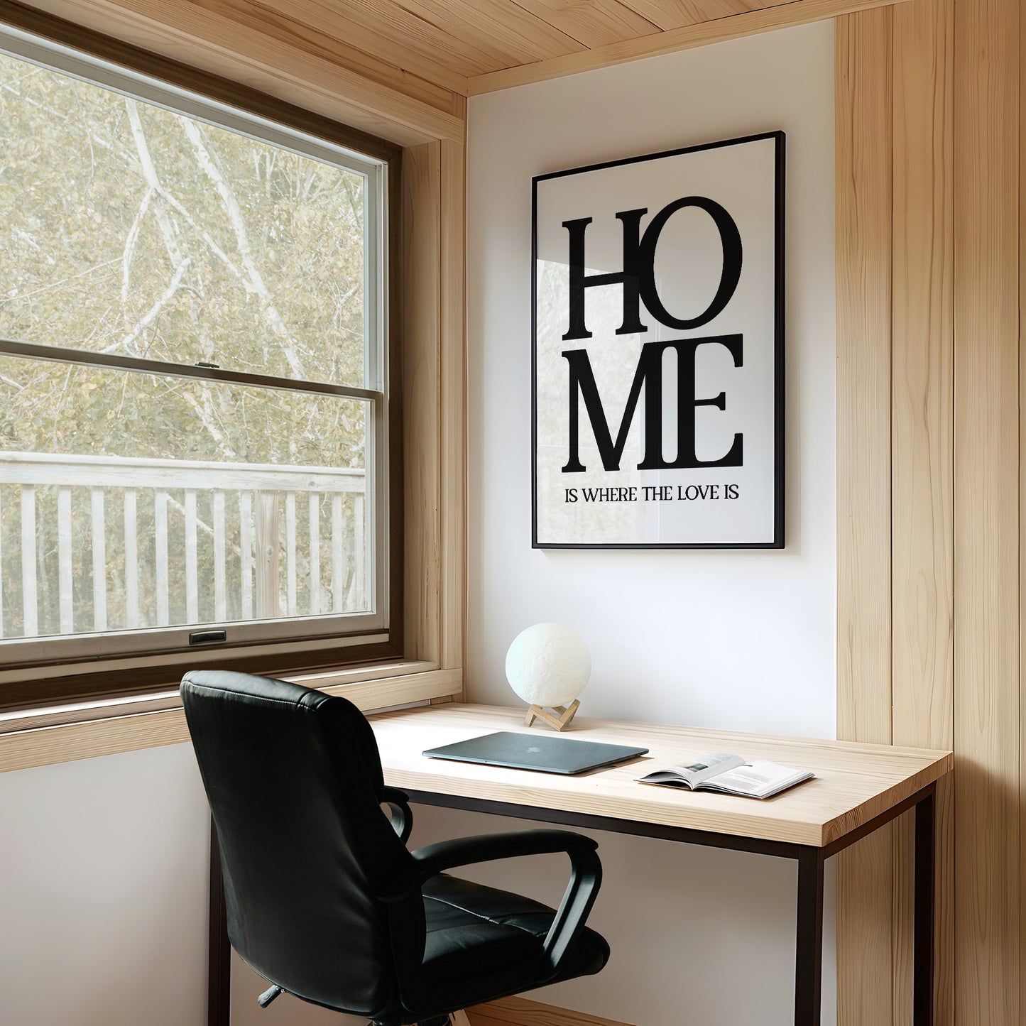Home Is Where The Love Is Typography Print