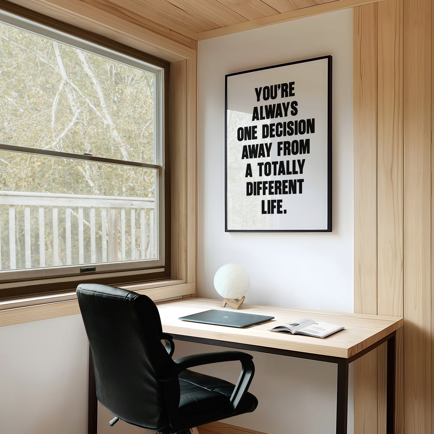 Home Sweet Home Bold Typography Print