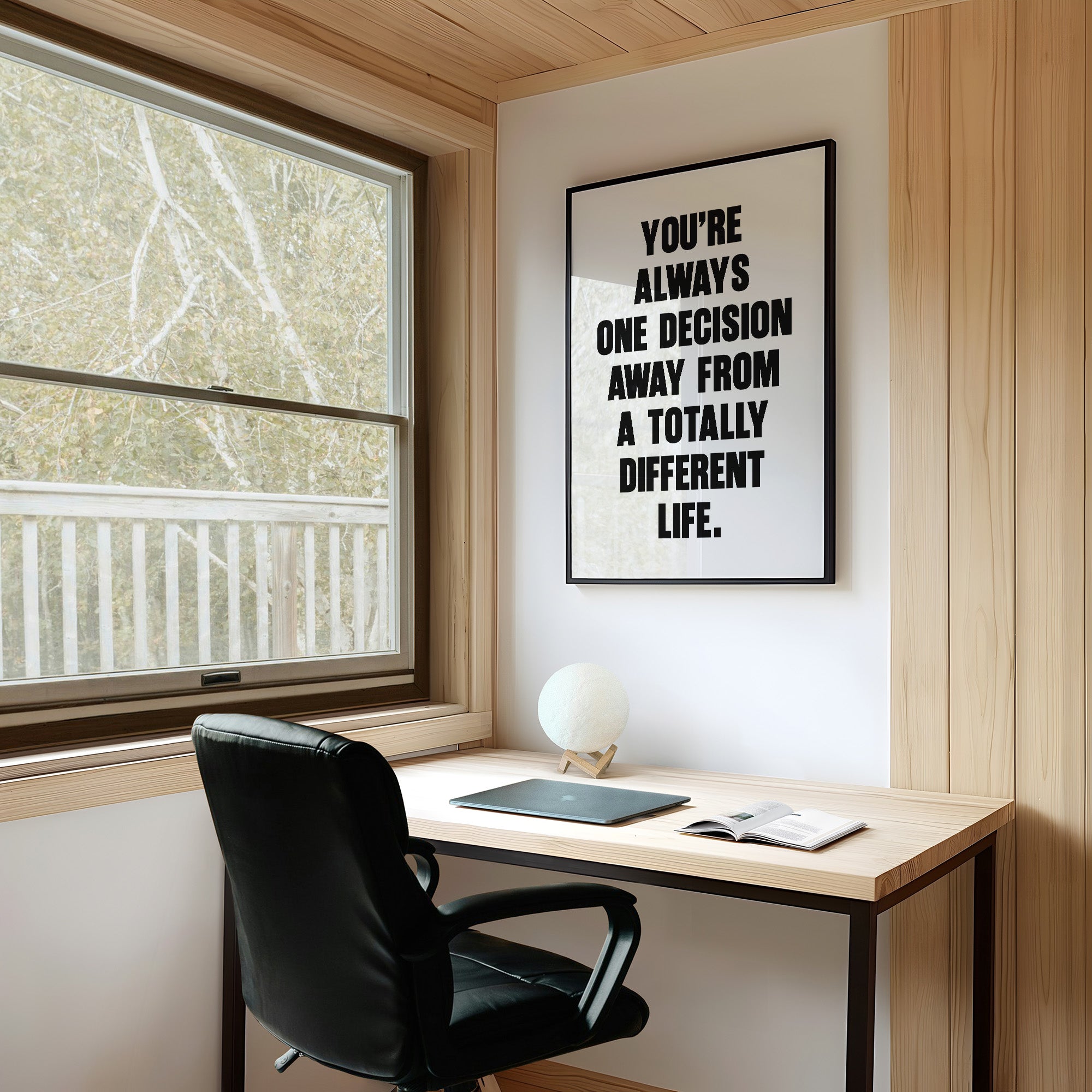 Home Sweet Home Bold Typography Print