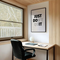 Just Do It No Excuses Typography